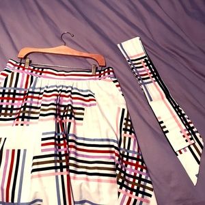 Eloquii A-Line Midi Skirt with Pockets!